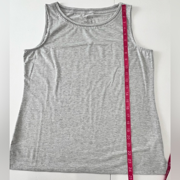 TALBOTS | M | Metallic Gray - Picture 7 of 10